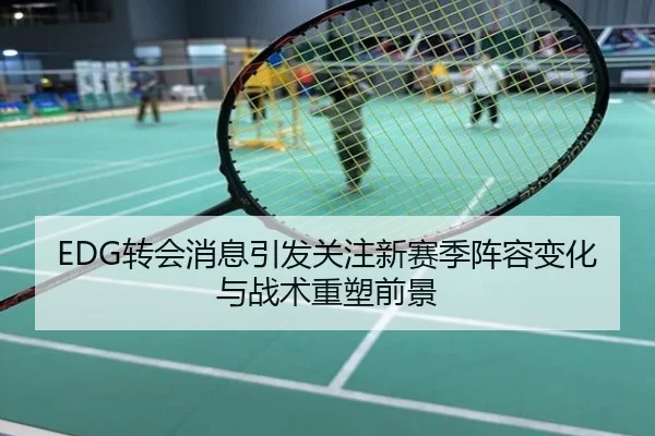 EDG转会消息引发关注新赛季阵容变化与战术重塑前景