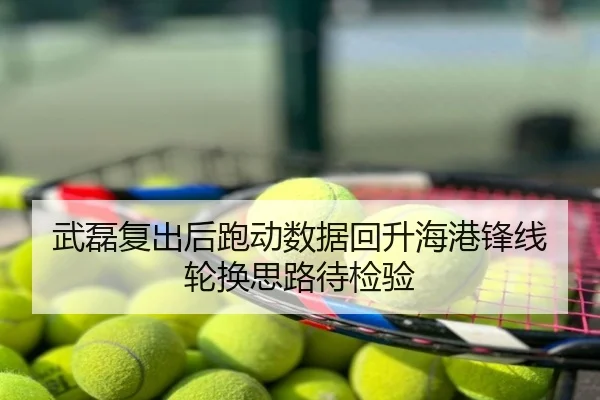 武磊复出后跑动数据回升海港锋线轮换思路待检验